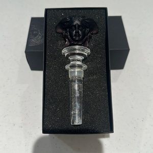Authentic Versace wine stopper